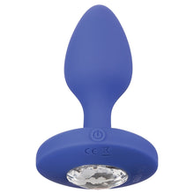 Load image into Gallery viewer, Cheeky Gems Rechargeable Vibrating Probe-Blue Medium
