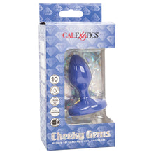 Load image into Gallery viewer, Cheeky Gems Rechargeable Vibrating Probe-Blue Medium
