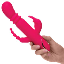 Load image into Gallery viewer, Jack Rabbit Signature Heated Silicone Triple Fantasy Rabbit
