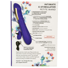 Load image into Gallery viewer, Impulse Intimate E-Stimulator Petite Wand-Purple 7.25
