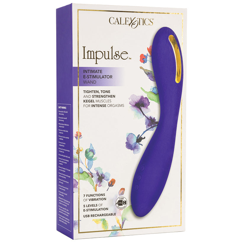 Impulse Intimate E-Stimulator Wand-Purple 8.5