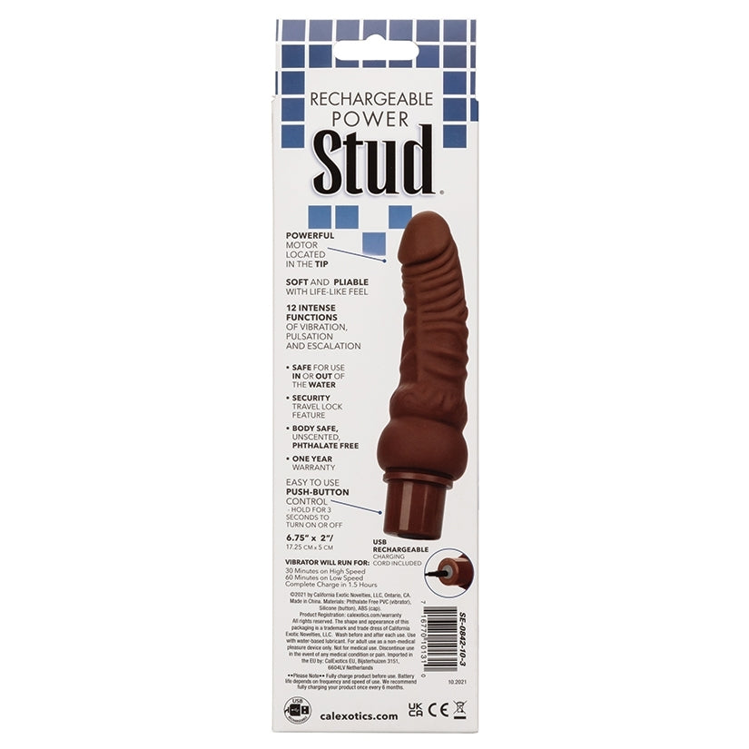 Rechargeable Power Stud Curve-Brown