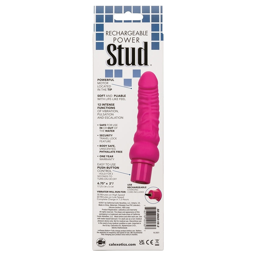 Rechargeable Power Stud Curve-Pink