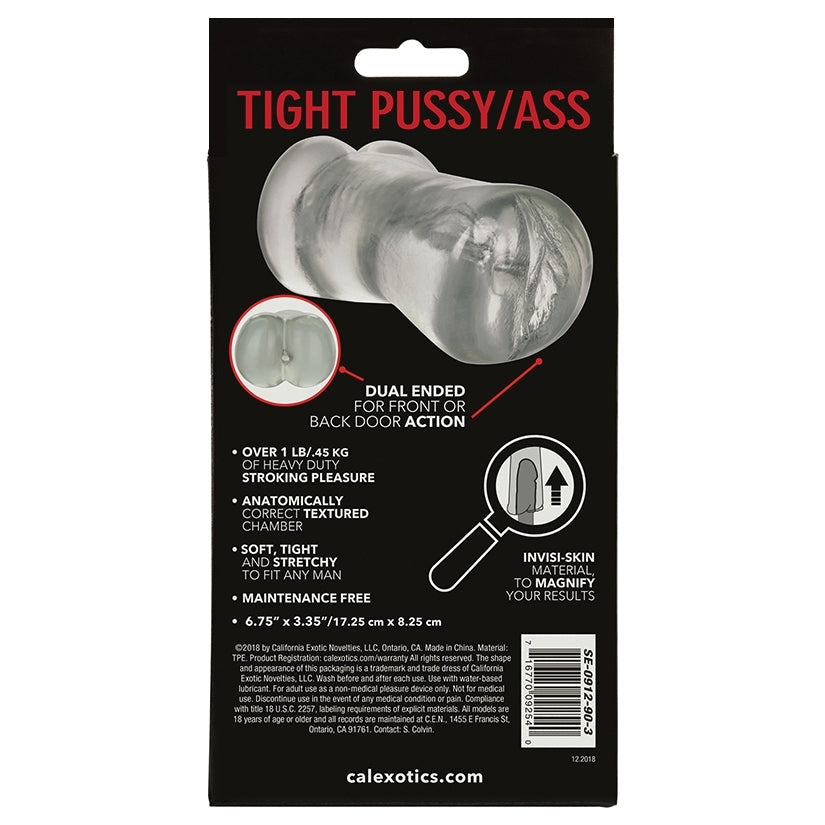 Stroke It Tight Pussy and Ass-Clear