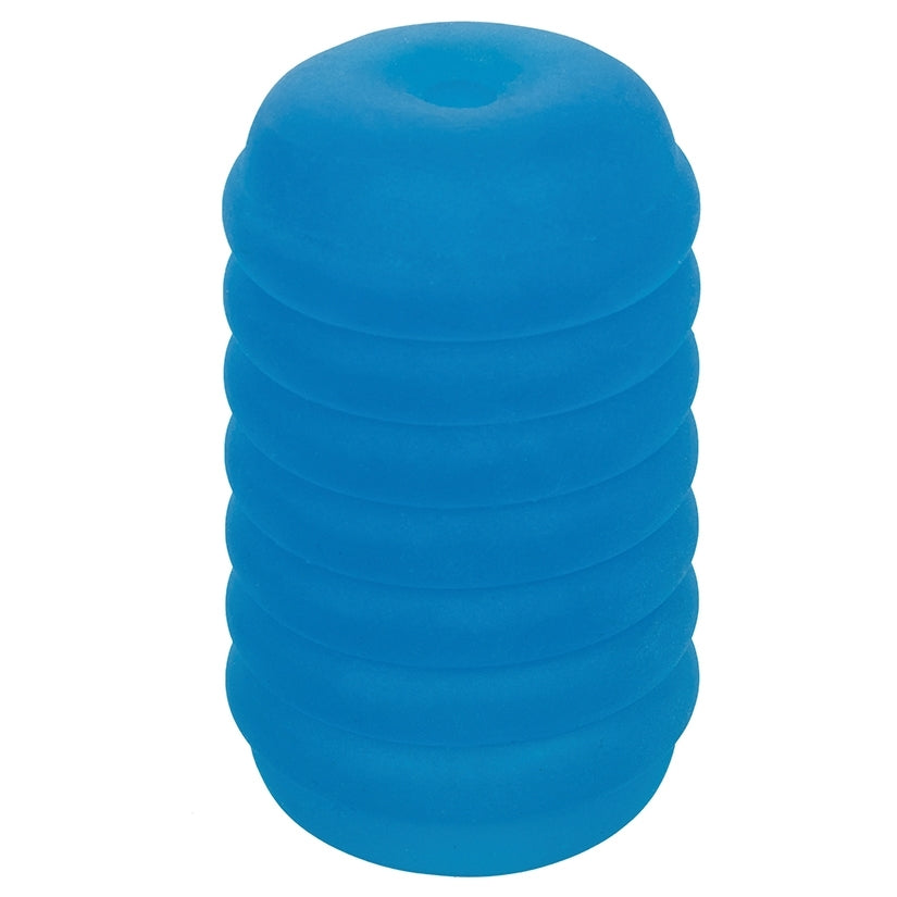 Pop Sock Ribbed-Blue
