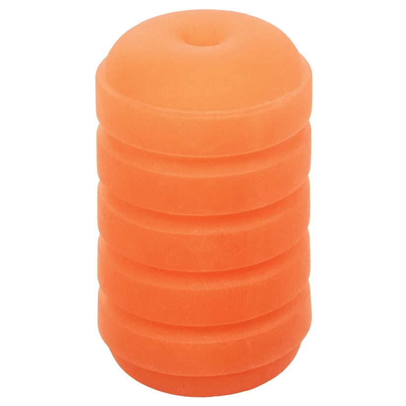 Pop Sock Ribbed-Orange