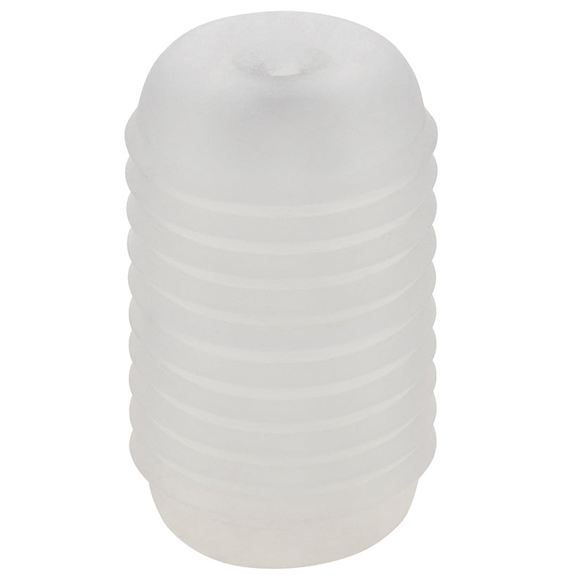 Pop Sock Ribbed-Clear