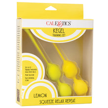 Load image into Gallery viewer, Kegel Training Set-Lemon
