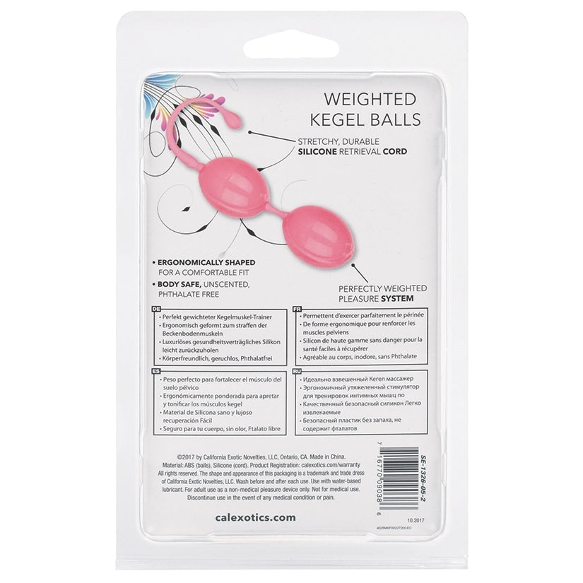 Weighted Kegel Balls-Pink