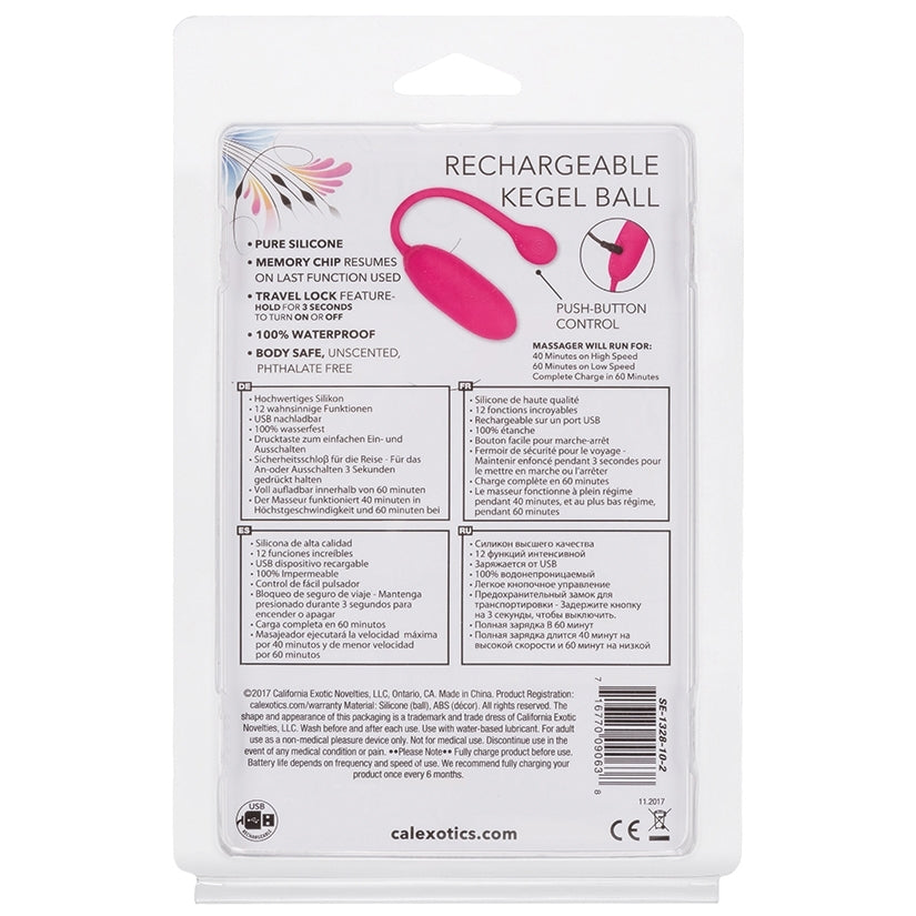 Rechargeable Kegel Ball Advanced-Pink