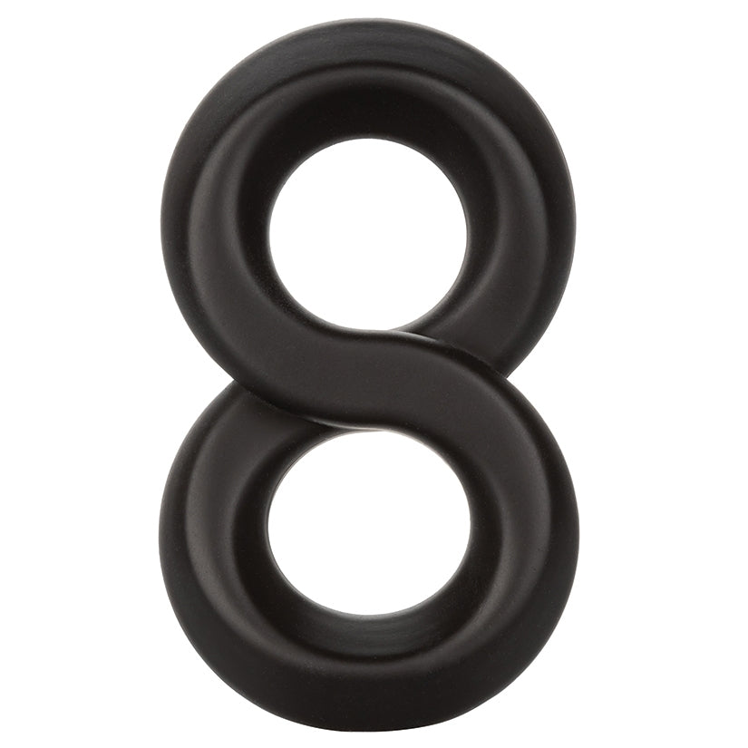 Ultra-Soft Crazy 8 Ring-Black