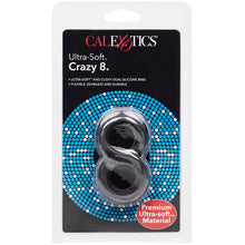 Load image into Gallery viewer, Ultra-Soft Crazy 8 Ring-Black
