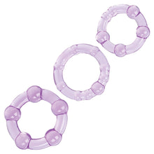 Load image into Gallery viewer, Island Rings-Purple 3Pk
