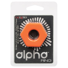 Load image into Gallery viewer, Alpha Liquid Silicone Prolong Sexagon Ring
