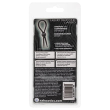 Load image into Gallery viewer, Alpha Liquid Silicone Lasso - Black
