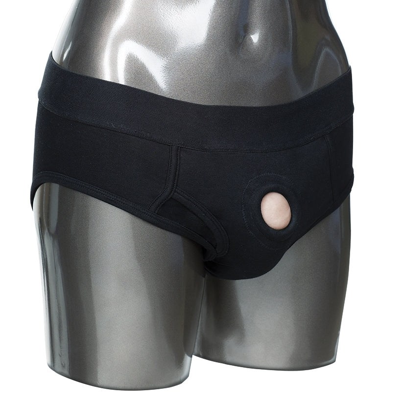 Packer Gear Black Brief Harness XL/2XL