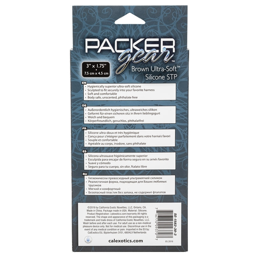 Packer Gear Ultra-Soft Silicone STP-Brown