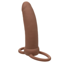 Load image into Gallery viewer, Performance Maxx Rechargeable Thick Dual Penetrator-Brown
