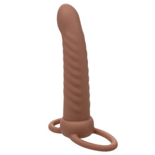 Load image into Gallery viewer, Performance Maxx Rechargeable Ribbed Dual Penetrator-Brown
