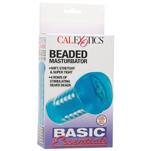 Load image into Gallery viewer, Basic Essentials Beaded Masturbator
