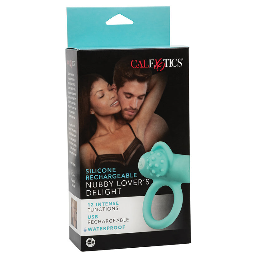 Silicone Rechargeable Nubby Lover's Delight