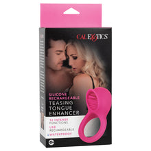 Load image into Gallery viewer, Silicone Rechargeable Teasing Tongue Enhancer
