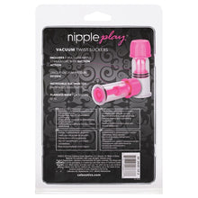 Load image into Gallery viewer, Nipple Play Vacuum Twist Suckers-Pink
