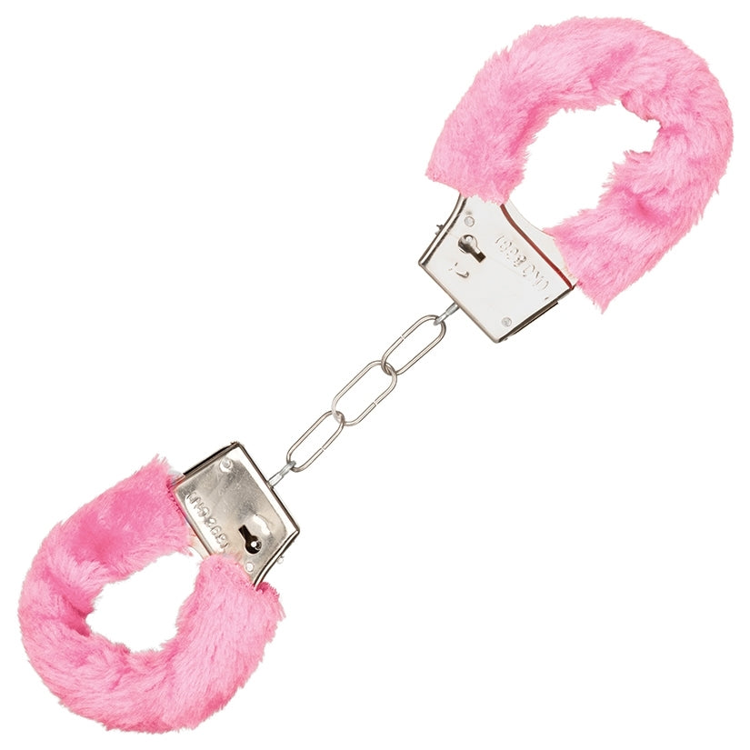 Playful Furry Cuffs-Pink
