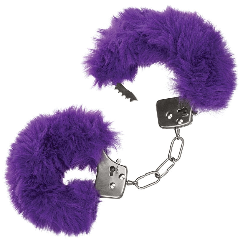 Ultra Fluffy Furry Cuffs-Purple