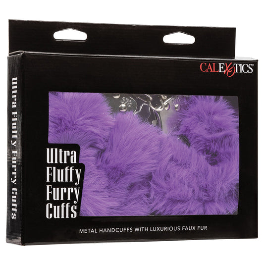 Ultra Fluffy Furry Cuffs-Purple