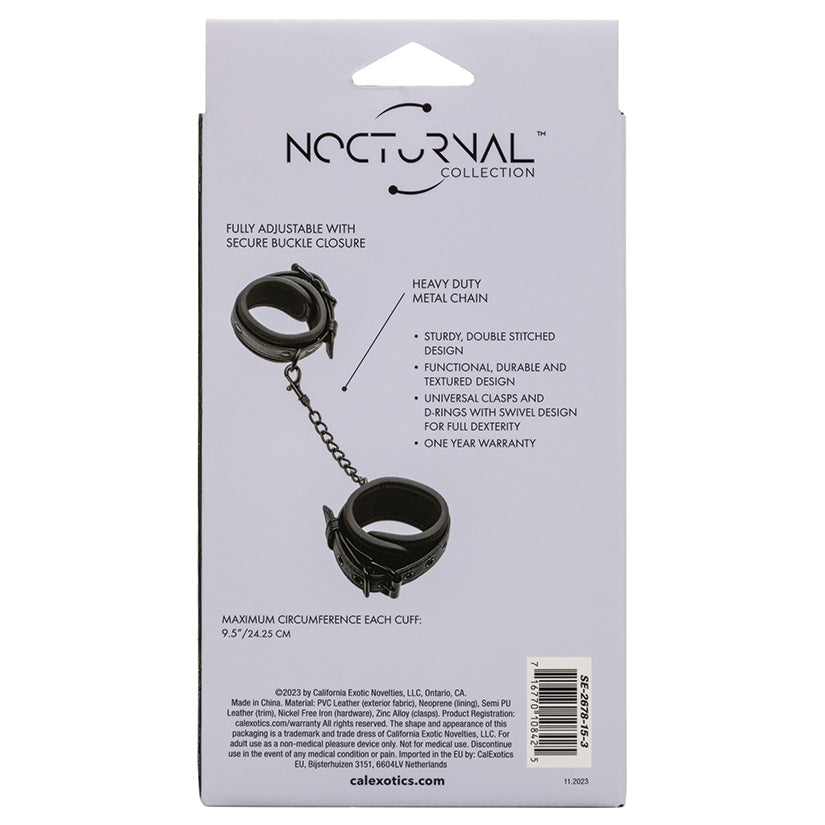 Nocturnal Collection  Wrist Cuffs