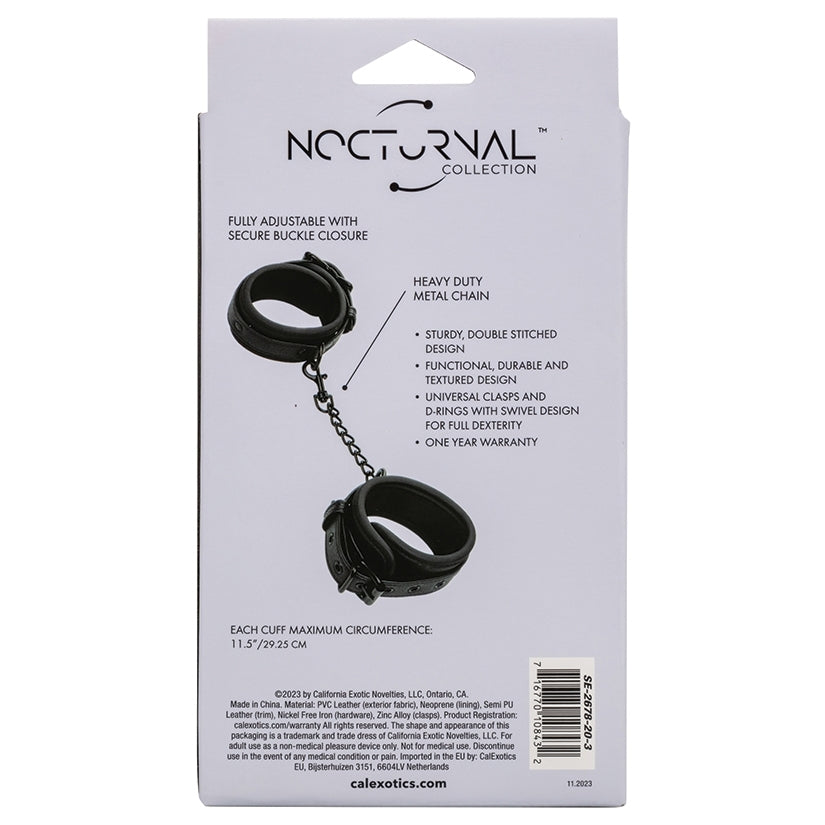 Nocturnal Collection  Ankle Cuffs