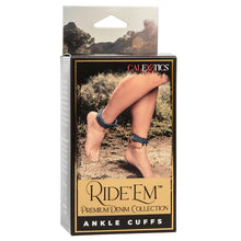 Load image into Gallery viewer, Ride &#39;Em Premium Denim Collection Ankle Cuffs
