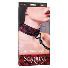 Load image into Gallery viewer, Scandal Collar With Leash
