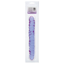 Load image into Gallery viewer, Reflective Gel Veined Double Dong-Purple 12
