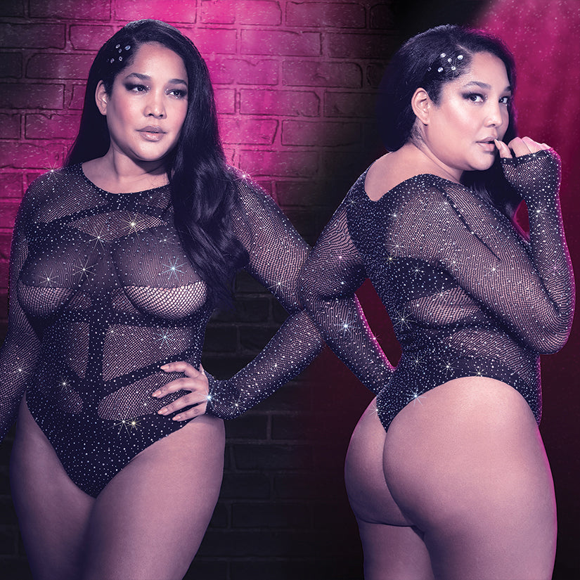 Radiance Long Sleeve Body Suit Plus Size-Boxed