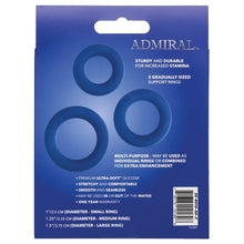 Load image into Gallery viewer, Admiral Universal Cock Ring Set
