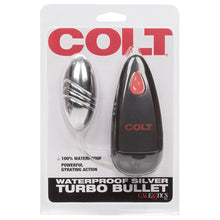 Load image into Gallery viewer, COLT Waterproof Silver Turbo Bullet
