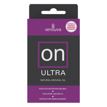 Load image into Gallery viewer, Sensuva ON Ultra Arousal Oil 5ml Bottle Medium Box
