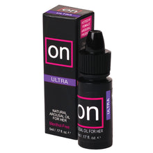 Load image into Gallery viewer, Sensuva ON For Her Ultra 5ml Bottle
