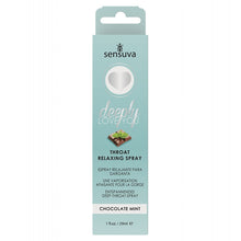 Load image into Gallery viewer, Sensuva Deeply Love You Throat Relaxing Spray-Chocolate Mint 1oz
