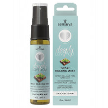 Load image into Gallery viewer, Sensuva Deeply Love You Throat Relaxing Spray-Chocolate Mint 1oz
