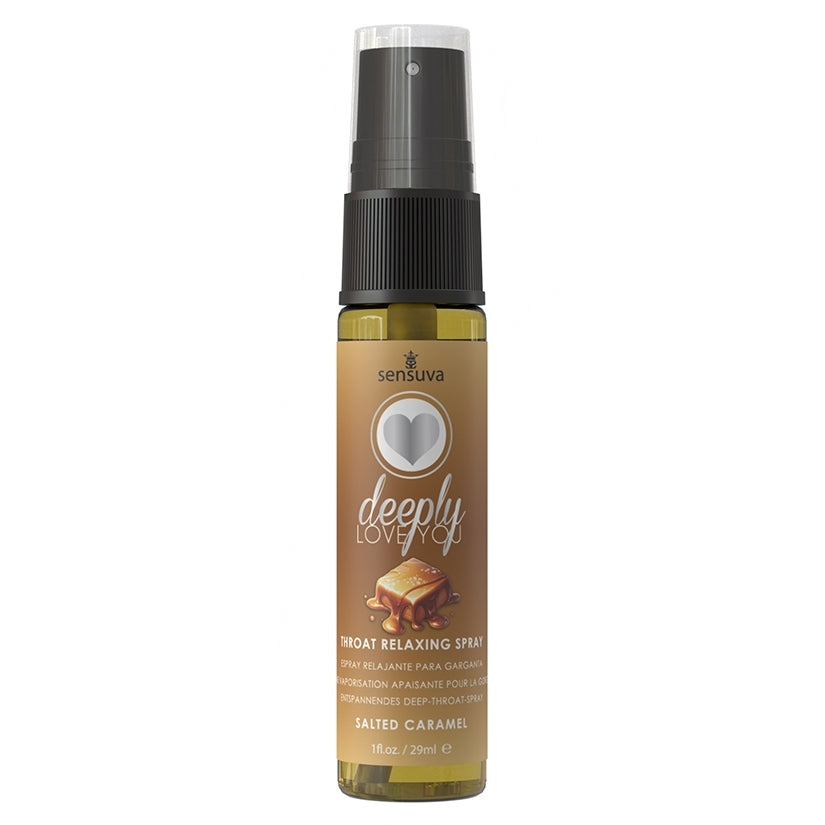 Sensuva Deeply Love You Throat Relaxing Spray-Salted Caramel 1oz