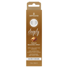 Load image into Gallery viewer, Sensuva Deeply Love You Throat Relaxing Spray-Salted Caramel 1oz
