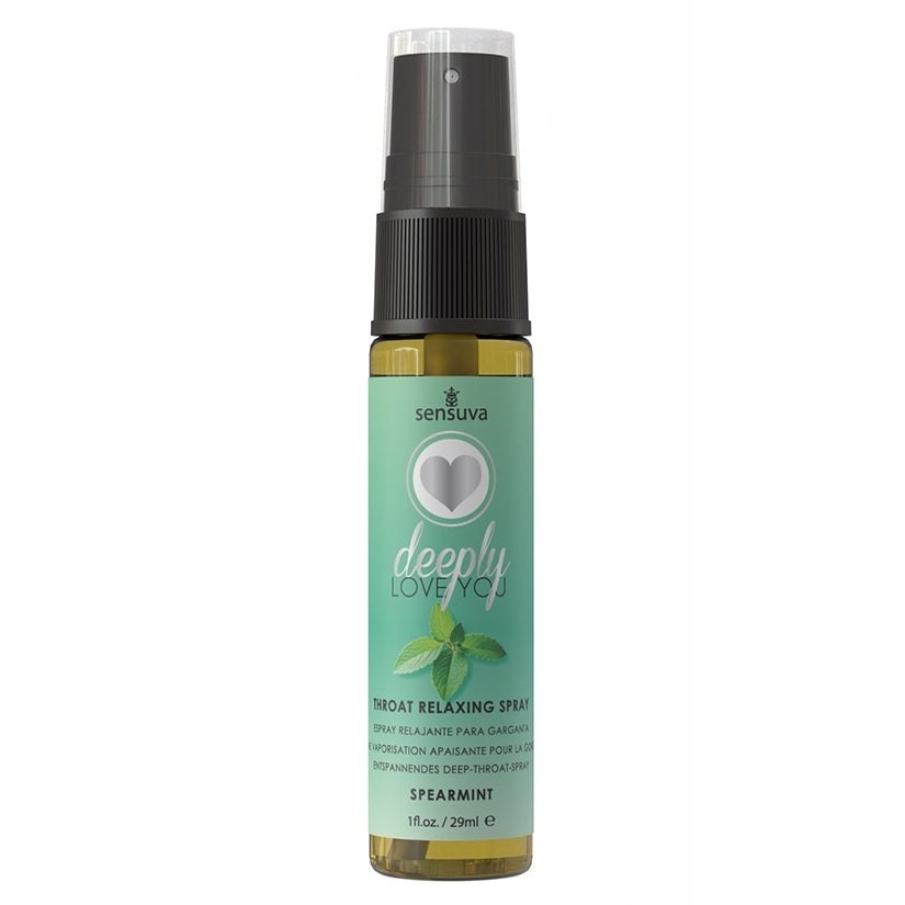 Sensuva Deeply Love You Throat Relaxing Spray-Spearmint 1oz