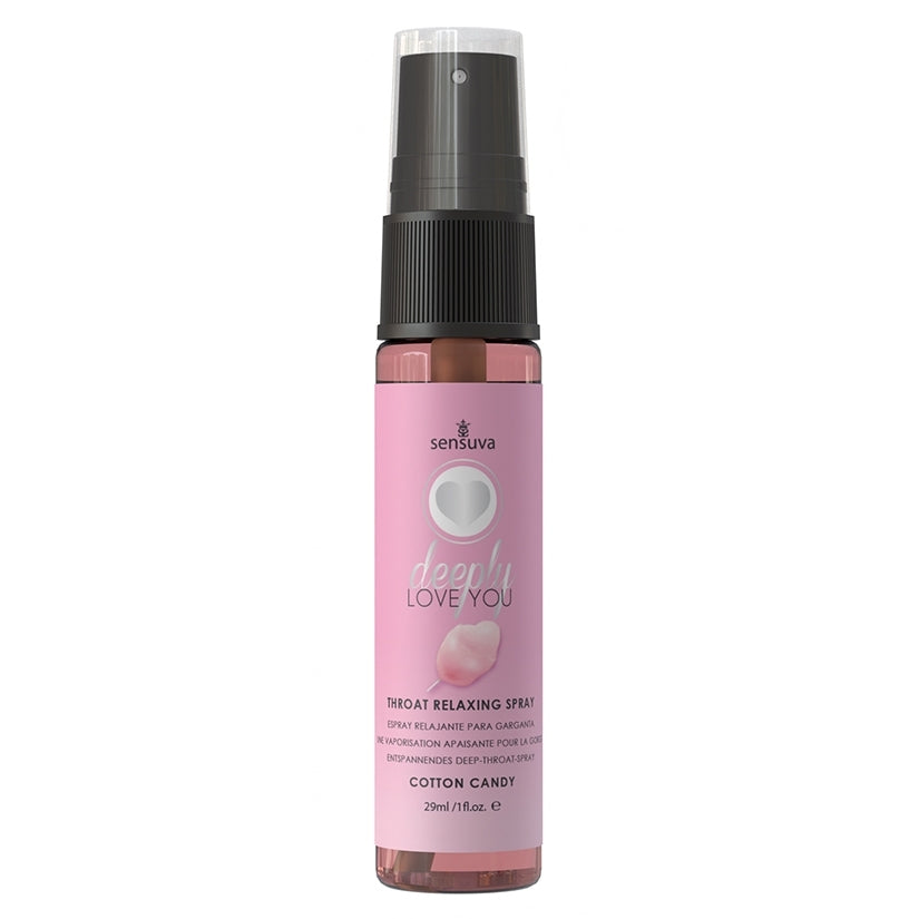 Sensuva Deeply Love You Throat Relaxing Spray-Cotton Candy 1oz