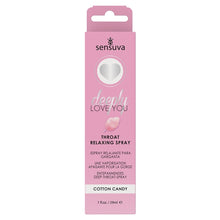 Load image into Gallery viewer, Sensuva Deeply Love You Throat Relaxing Spray-Cotton Candy 1oz
