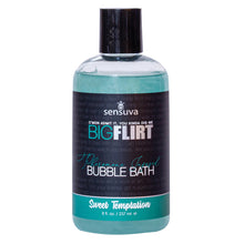 Load image into Gallery viewer, Sensuva Big Flirt Pheromone Bubble Bath-Sweet Temptation 8oz
