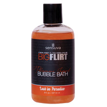 Load image into Gallery viewer, Sensuva Big Flirt Pheromone Bubble Bath-Lust in Paradise 8oz
