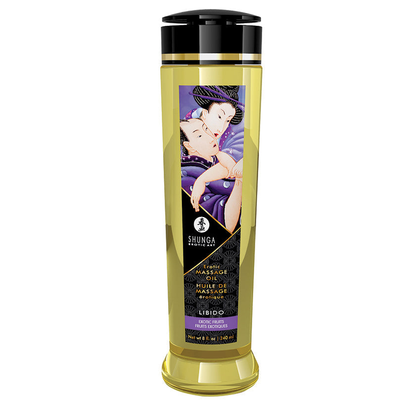 Shunga Erotic Massage Oil Libido-Exotic Fruit 8.5oz